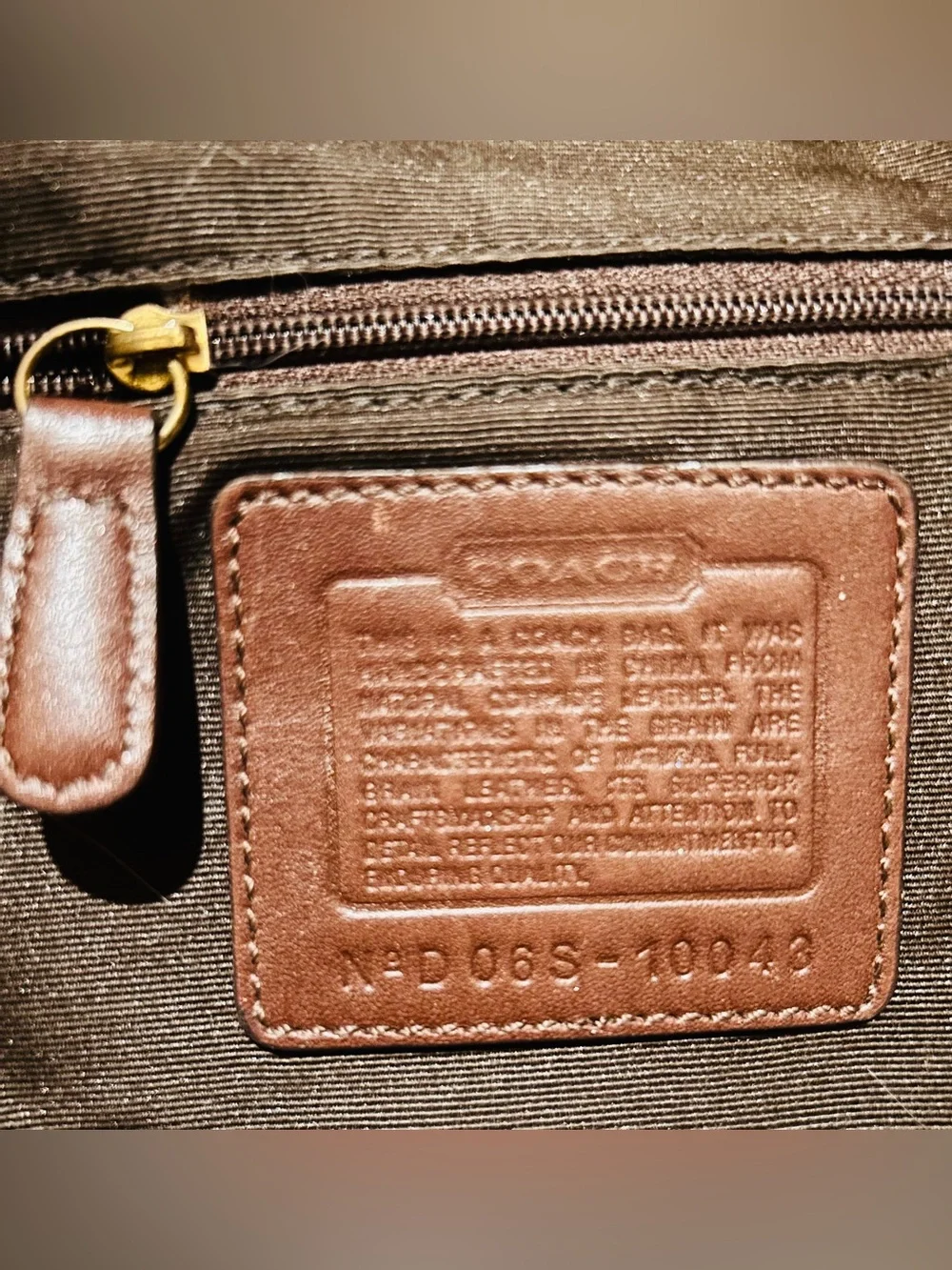 Coach Brown Leather Hobo Shoulder Bag - Picture 9 of 14